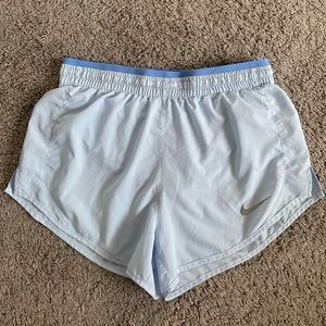 Nike Dri-fit Light Blue Athletic Shorts